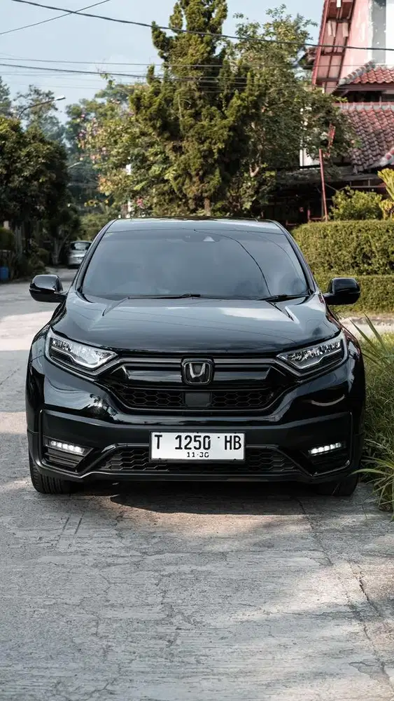Honda crv prestige turbo sensing 2021 Black AT matic low km terawat