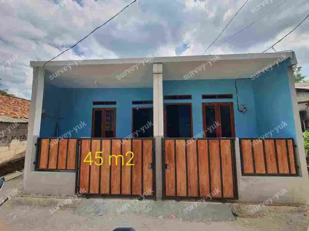 Rumah baru   lt 45 m2 belakang permata Bintaro - Pondok Aren