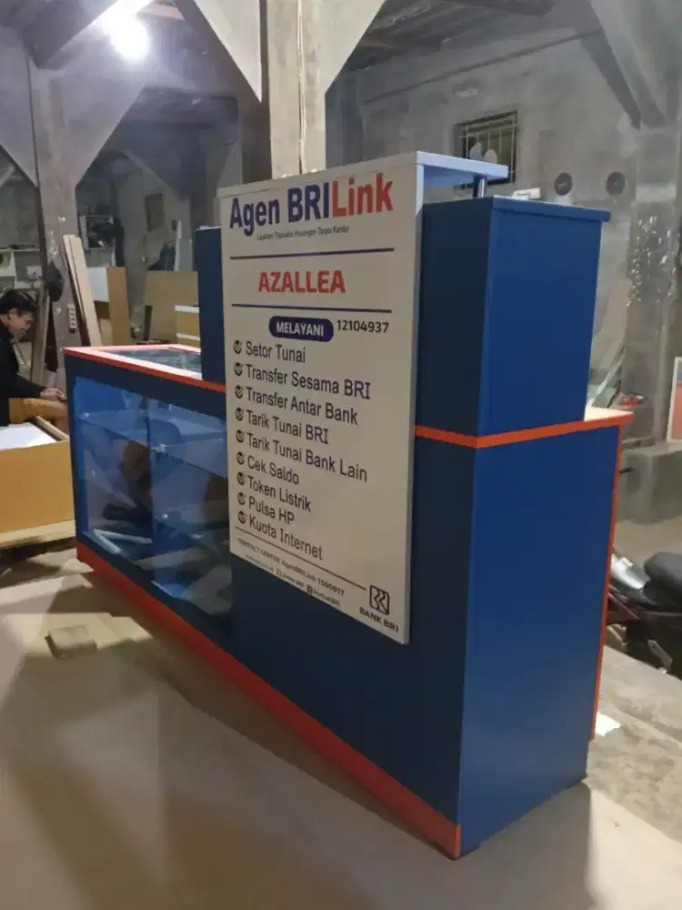 Meja brilink meja counter meja konter meja toko meja kasir jumbo