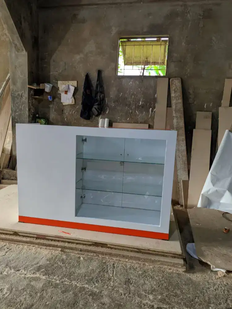 Meja etalase kasir meja kasir etalase toko meja counter meja konter