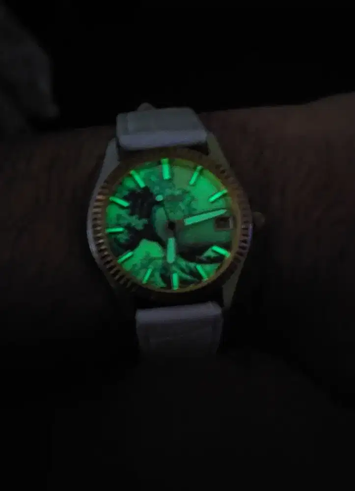 Seiko mod kanagawa dial