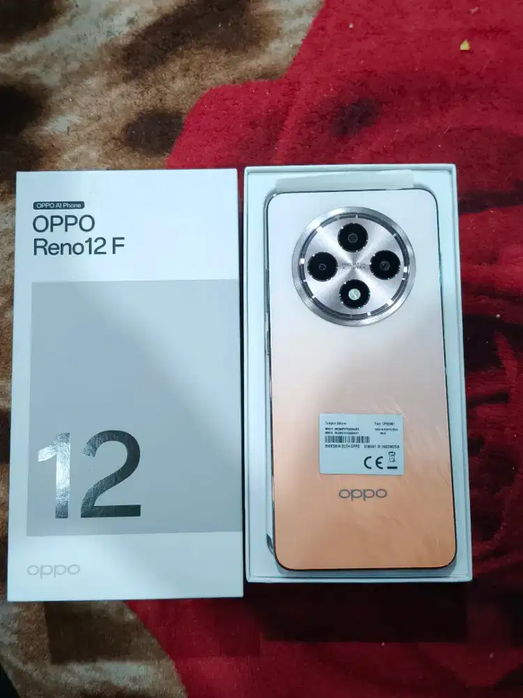 Oppo reno 12F 4G 8/256 Fullset