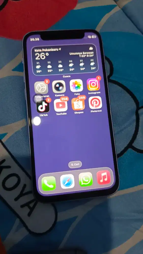 12 mini inter jual santai