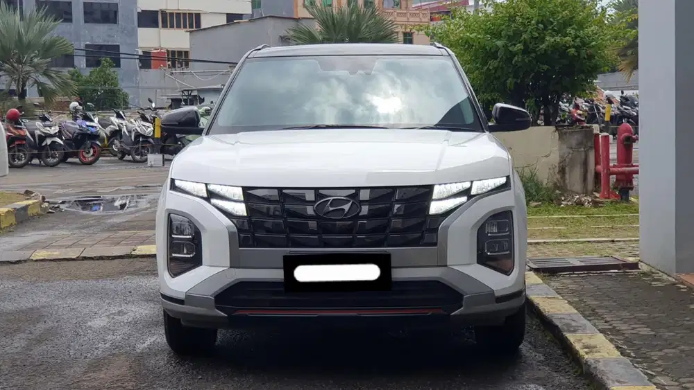 Hyundai creta prime 2022 sunroof putih pajak panjang
