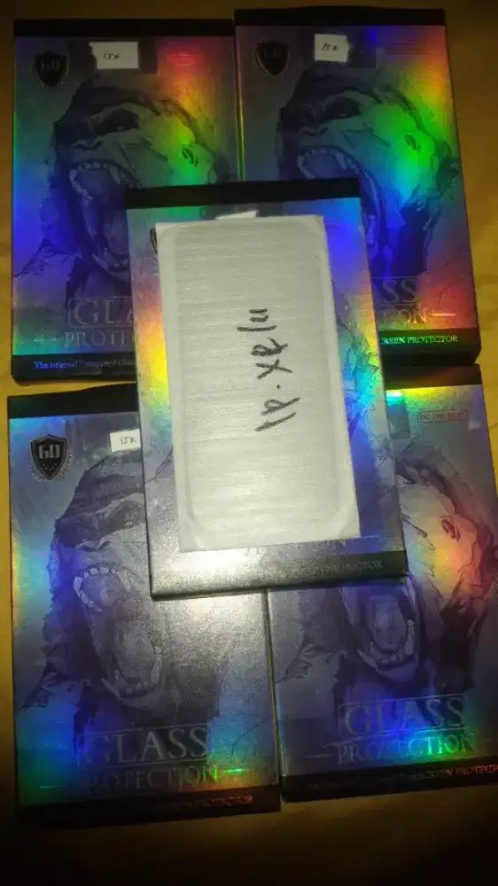 tample glass gorila & casing iphone