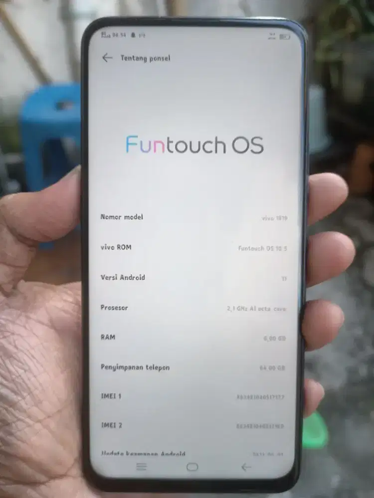 Vivo V15 Ram 6/64 Free PB 10.000mah