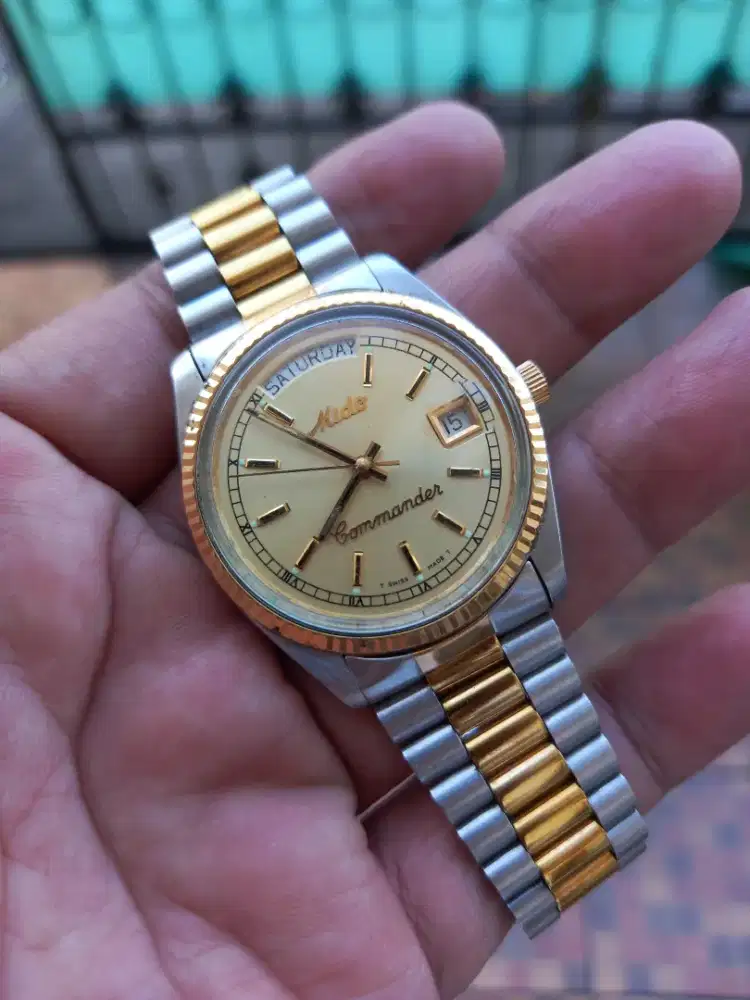 Mido Commander President 8299 vintage seiko