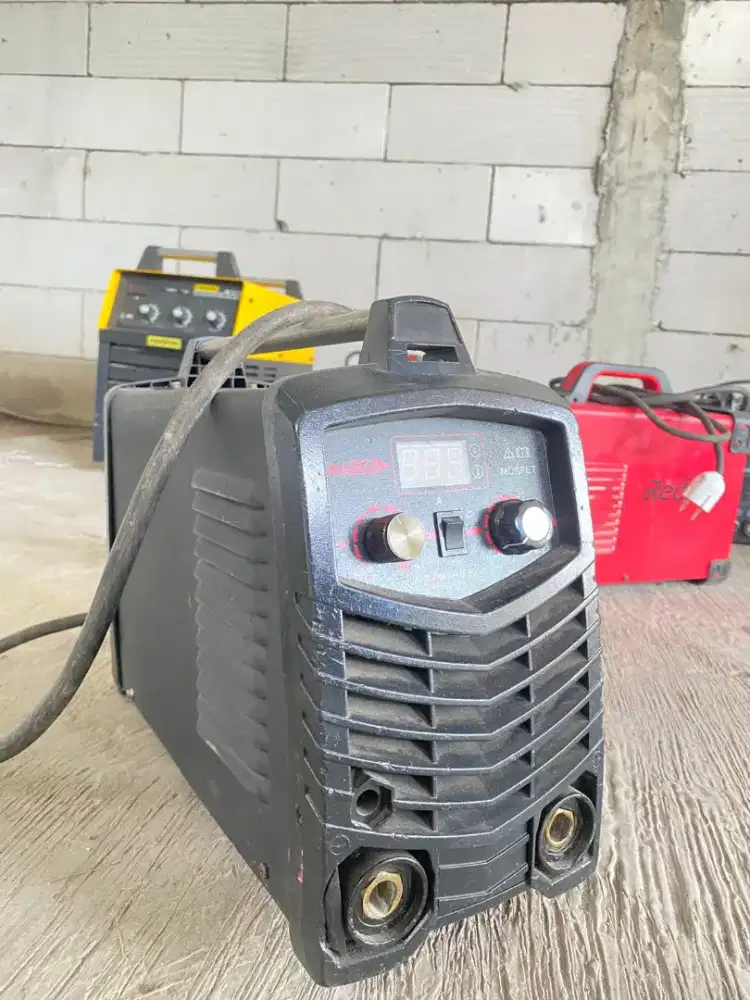 MESIN LAS BEKAS MMA 250A 1 PHASE REDBO PRO SMAW STIK LISTRIK INVERTER