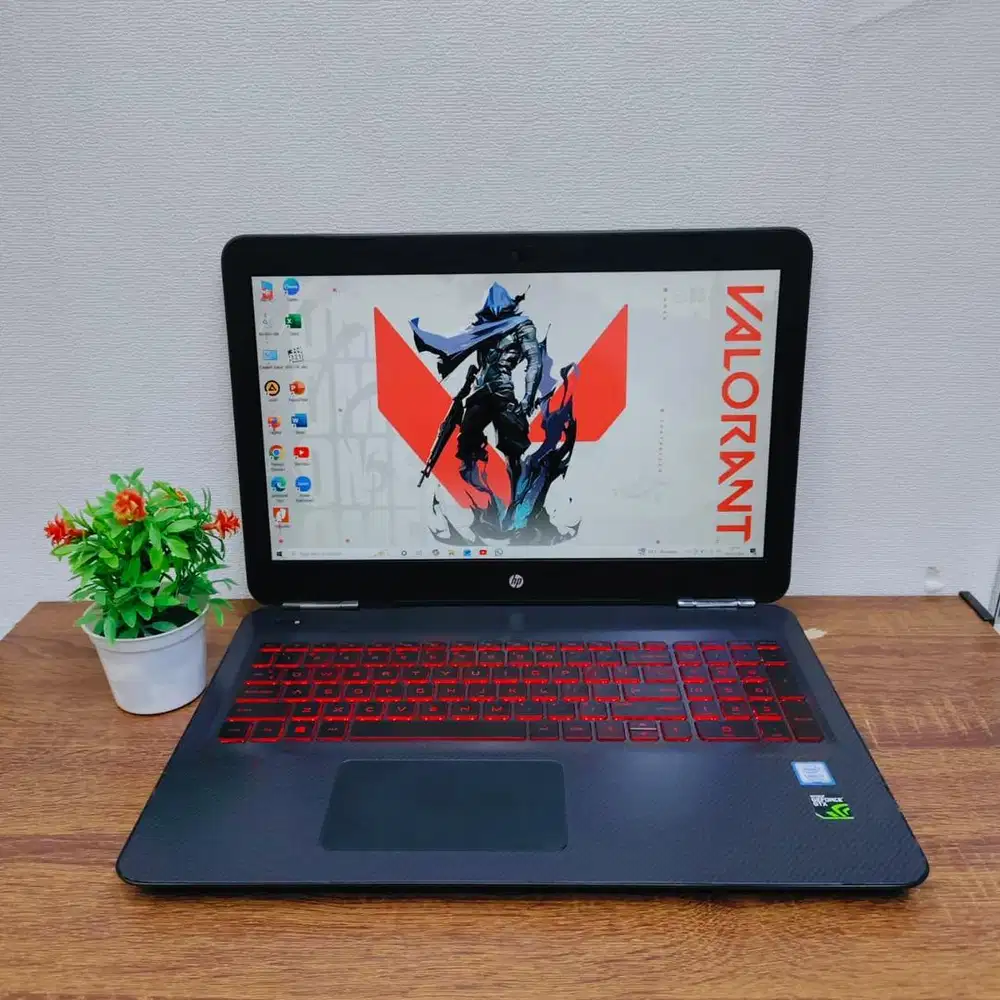laptop Gaming Hp Omen Core i7 Ram 16/1TB SSD VGA GTX 1050Ti