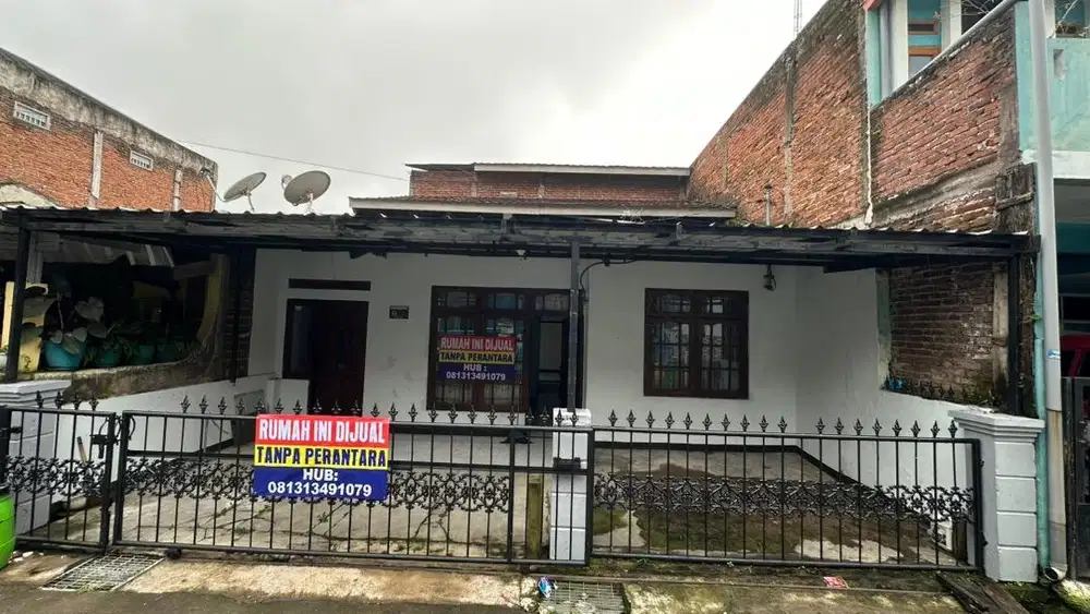 Rumah di jual dengan lokasi yang strategis, Aman dan nyaman.