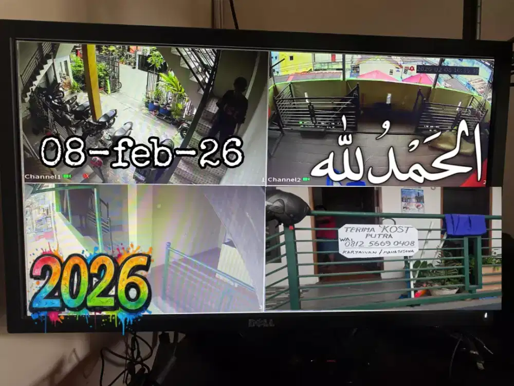 CCTV PRAKTIS BISA BERSUARA DAN BERPUTAR