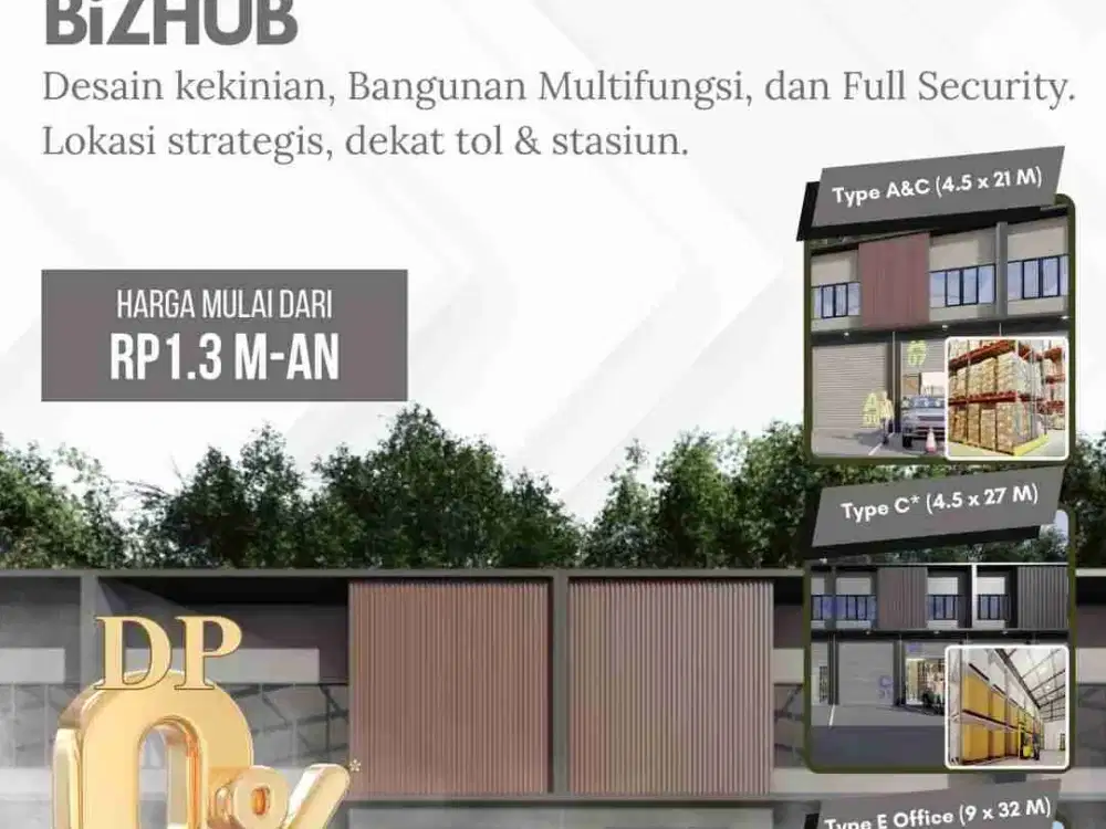 Gudang Multiguna Area Pantura Cikarang