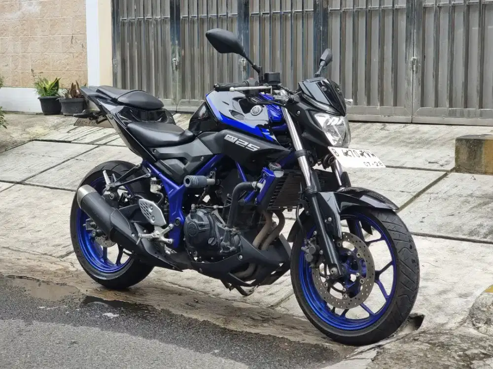 Yamaha MT25 2018 Low KM simpanan jarang pakai Biru Hitam Mt25 250cc