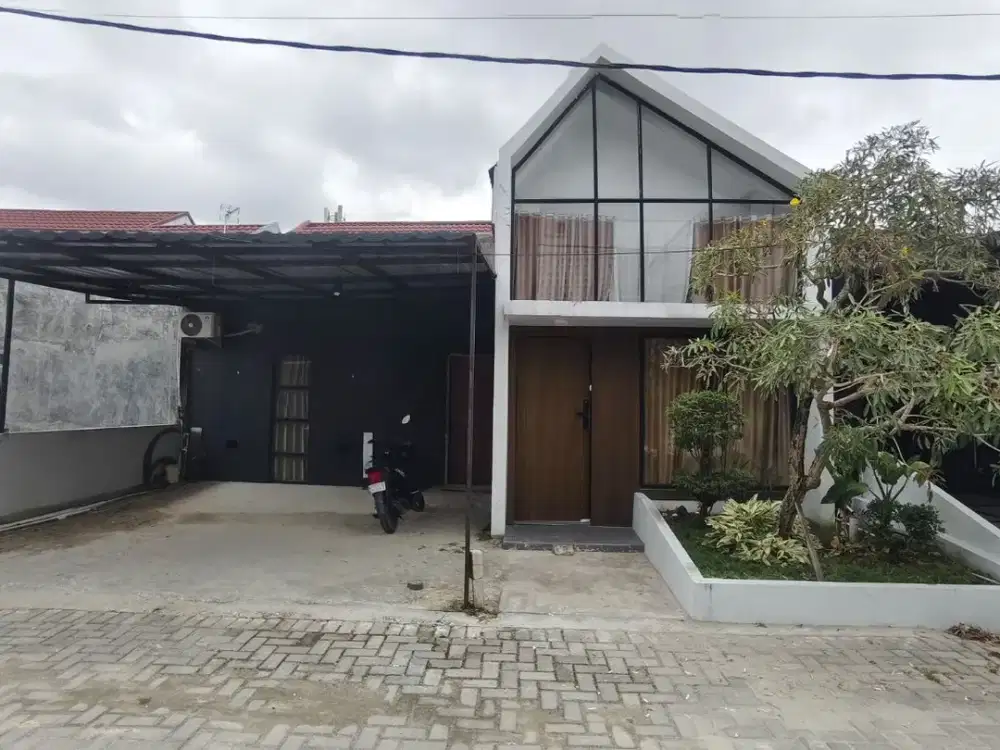 Rumah Cluster semi furnished dan murah lokasi dekat Jl Arifin Ahmad Pekanbaru