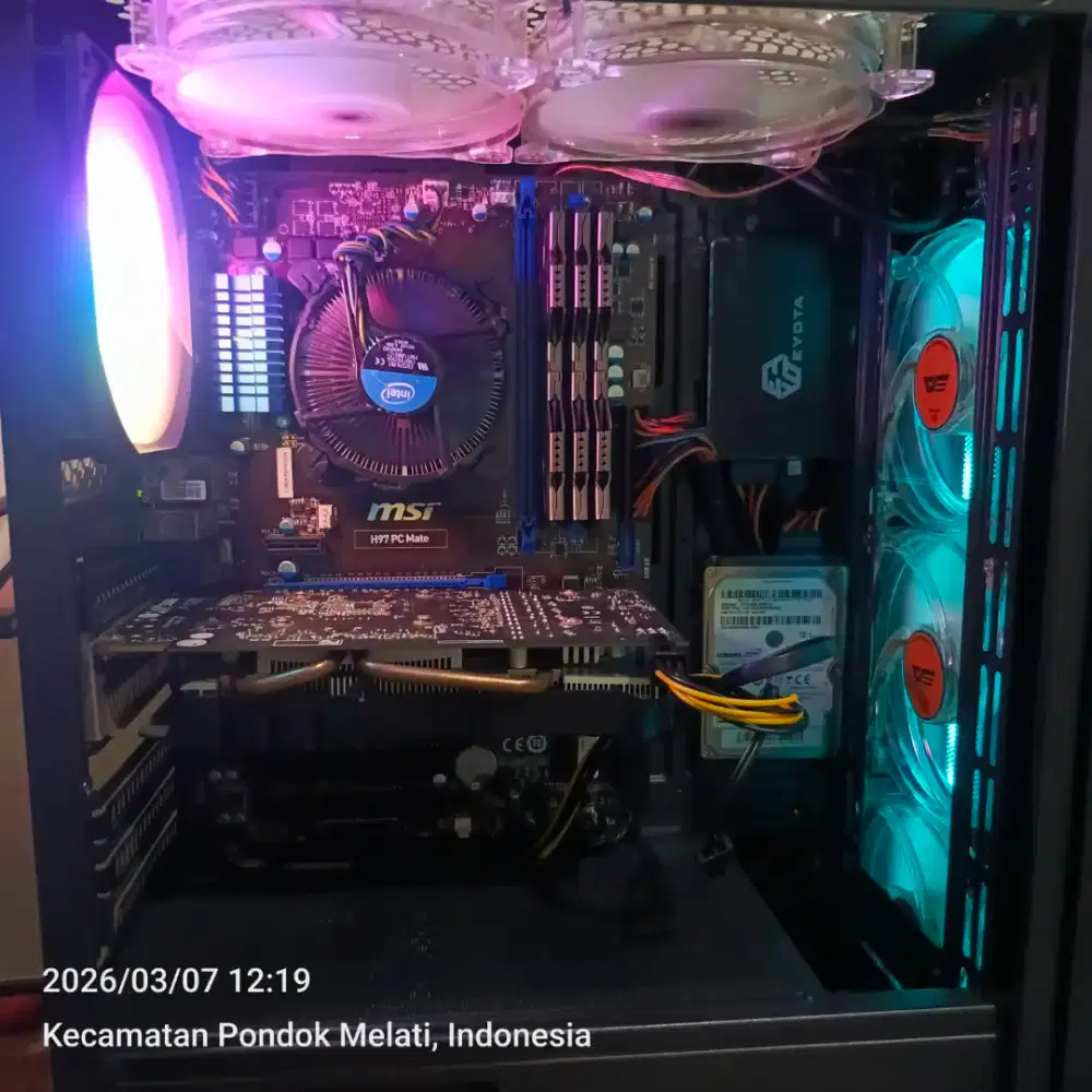 PC gaming komputer Xeon setara i5 16GB