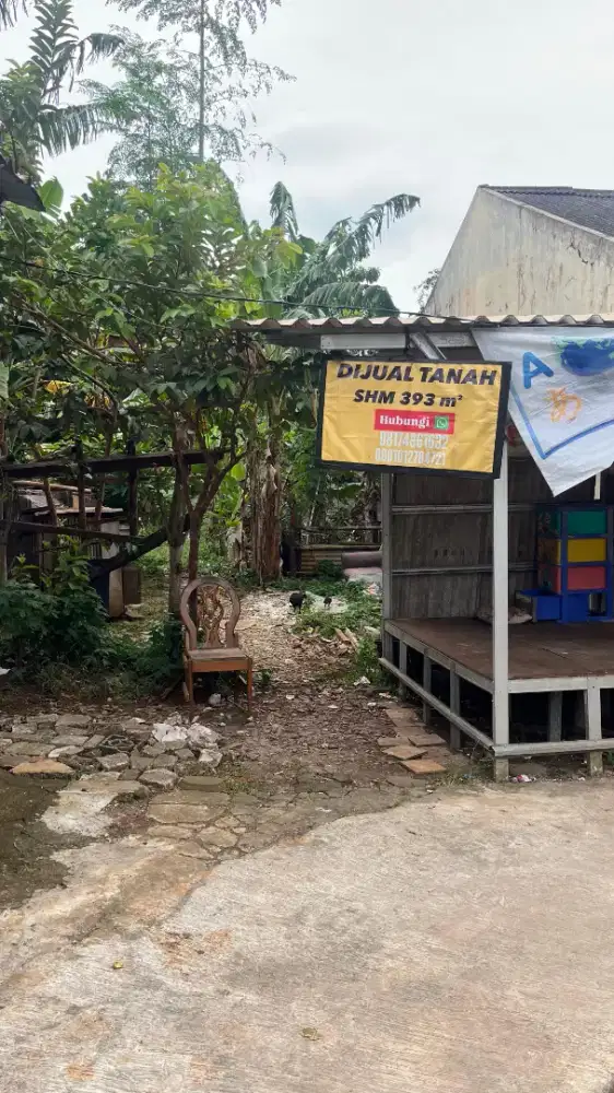 Dijual Tanah SHM di Kp Cikumpa Sukmajaya Depok Jawa Barat