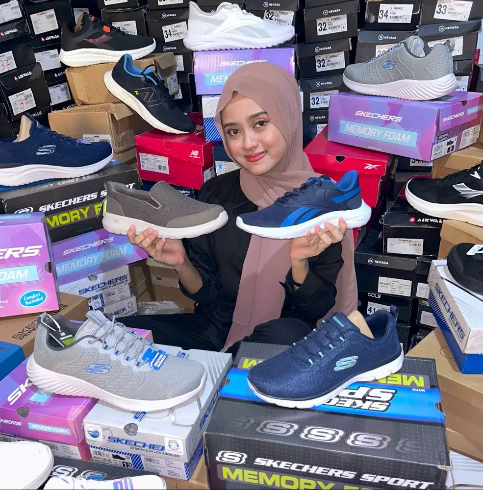 Obral Sepatu Skechers Ori Sport Station