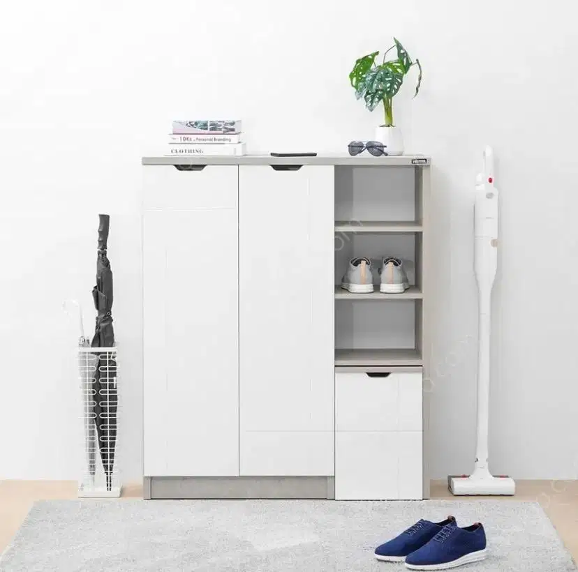 Informa Dean Kabinet Sepatu 2 Pintu - Putih