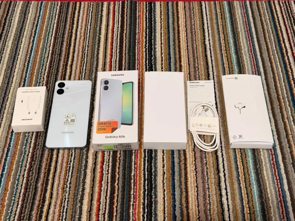 Samsung a06 4/64gb mulus 1000% seperti baru fullset garansi