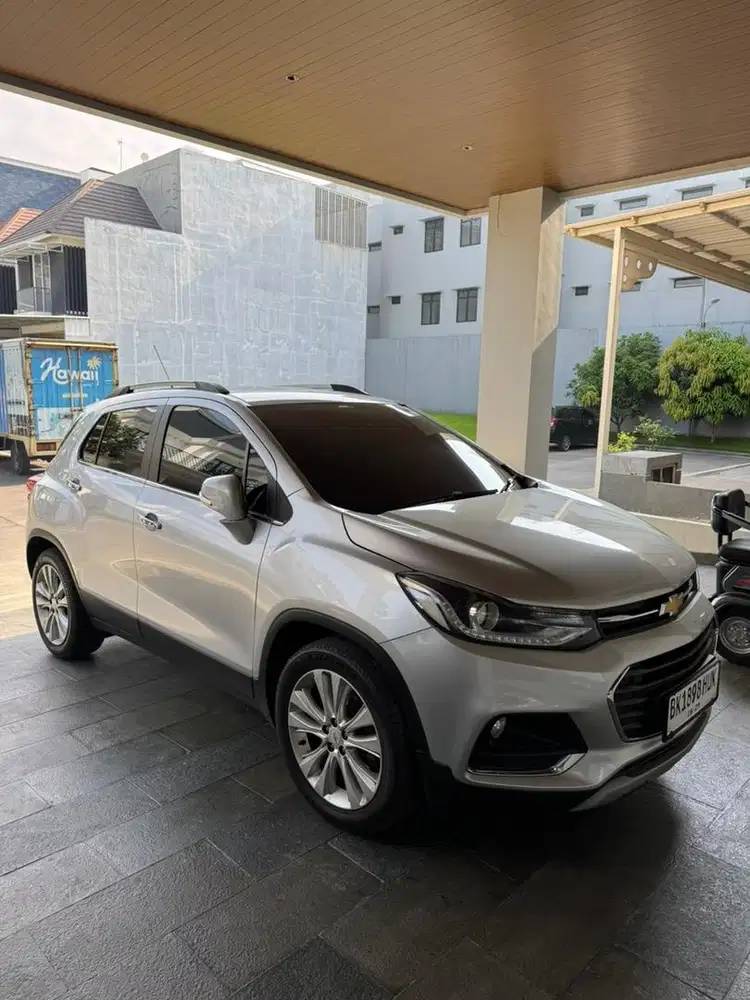 Chevrolet Trax NIK 2018 pemakaian 10/2019 Silver Turbo Premier
