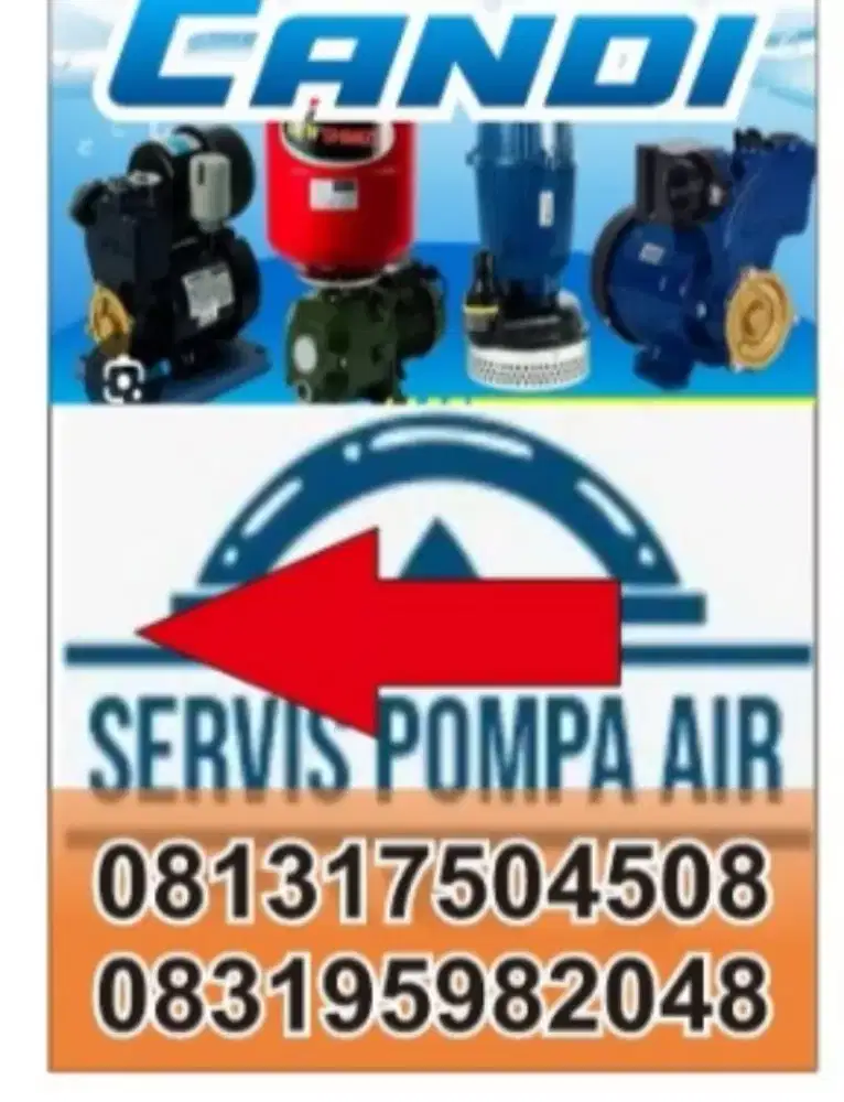 Service/pasang pompa air