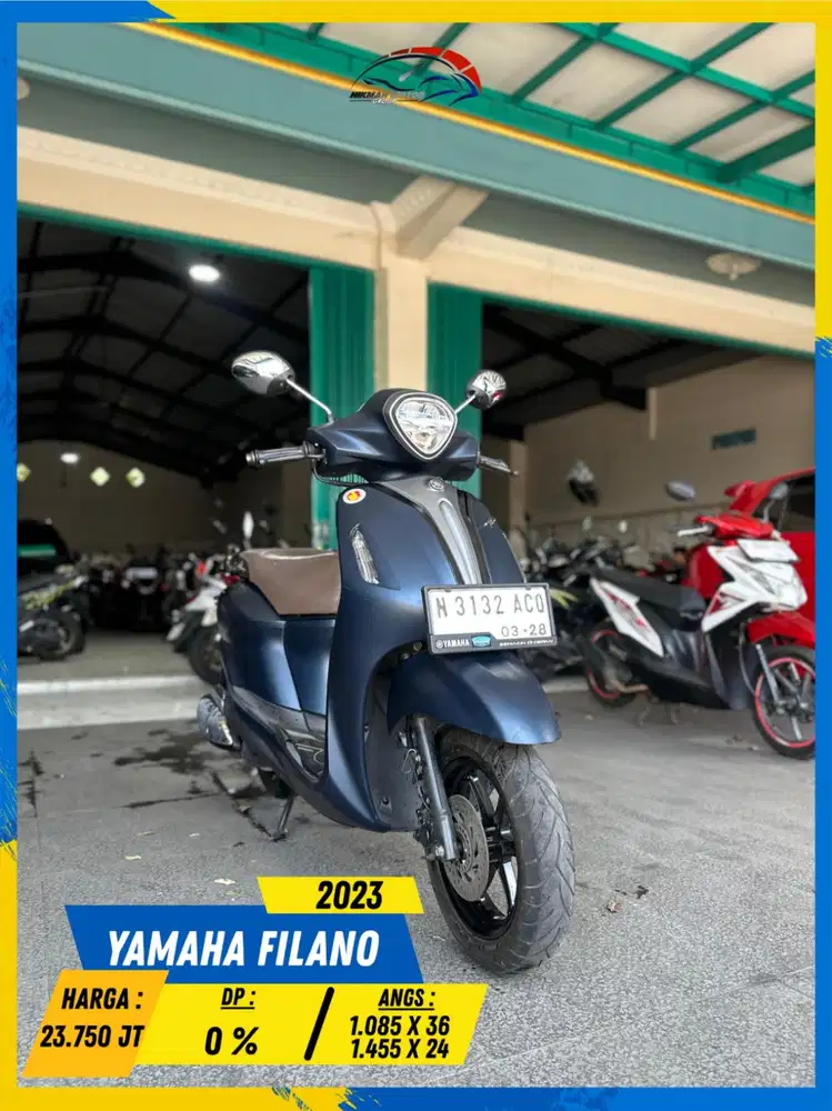 YAMAHA FILANO 2023 LIKE NEW MASZEHH HIKMAH MOTOR KEPUH