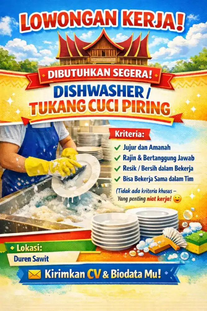 DISHWASHER / PENCUCI PIRING