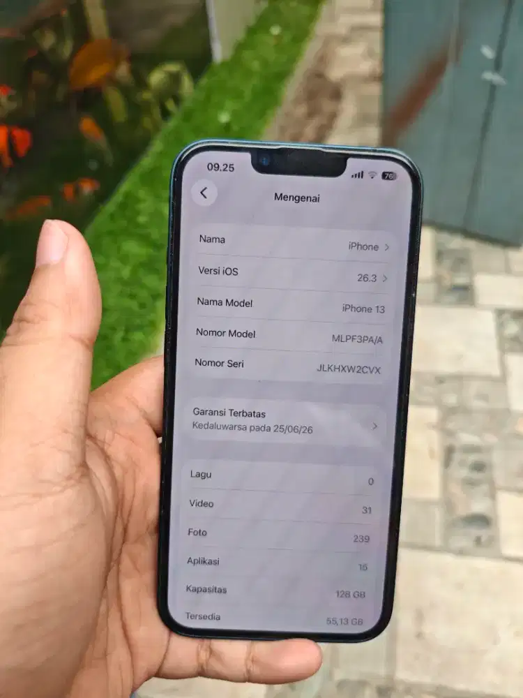 Iphone 13 ibox garansi on