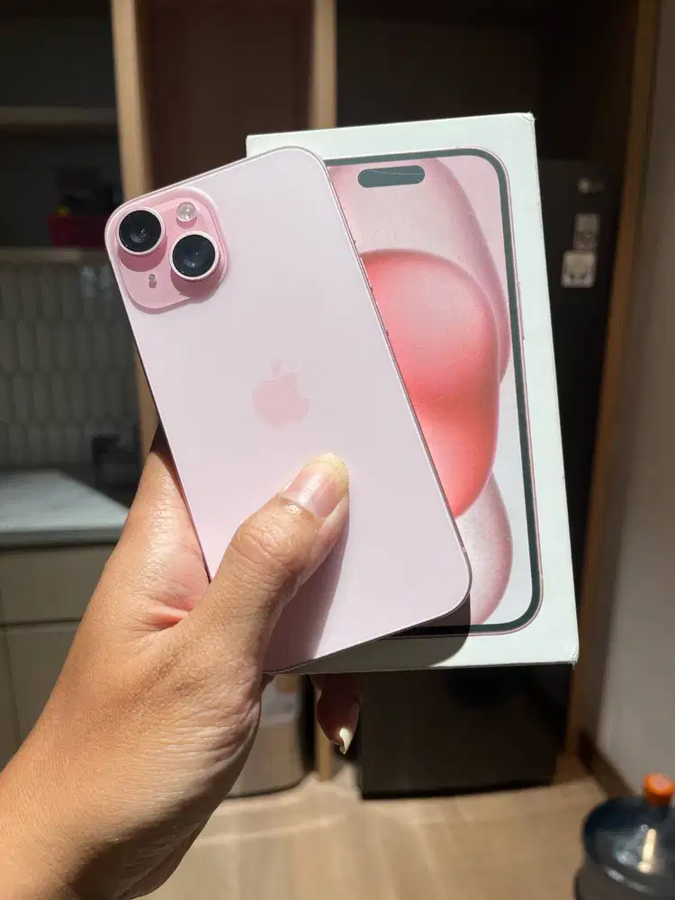 IPHONE 15 128 IBOX PINK GARANSI ON