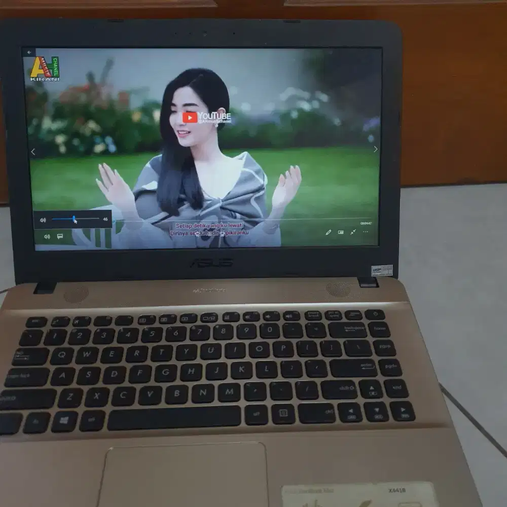 LAPTOP ASUS VivoBook Max AMDA9  X441B SSD258GB RAM 8GB