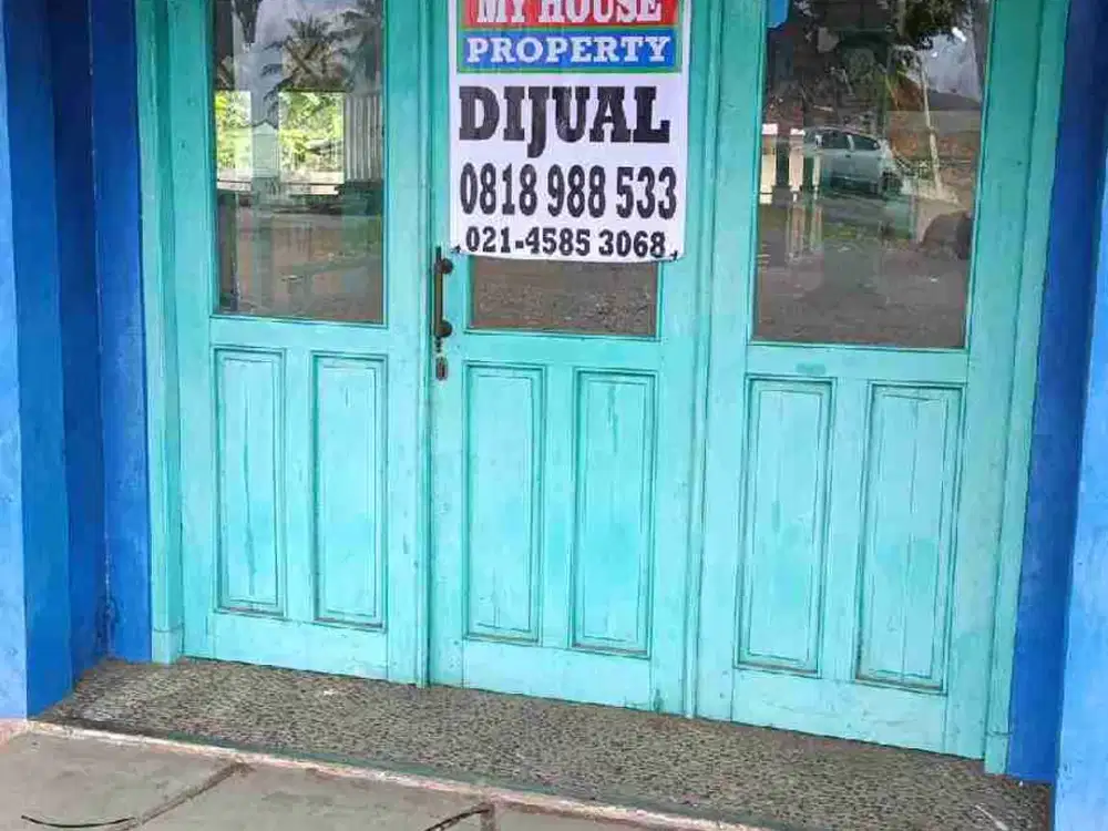 Tanah dan bangunan eks resto fasilitas parkir dan area toko