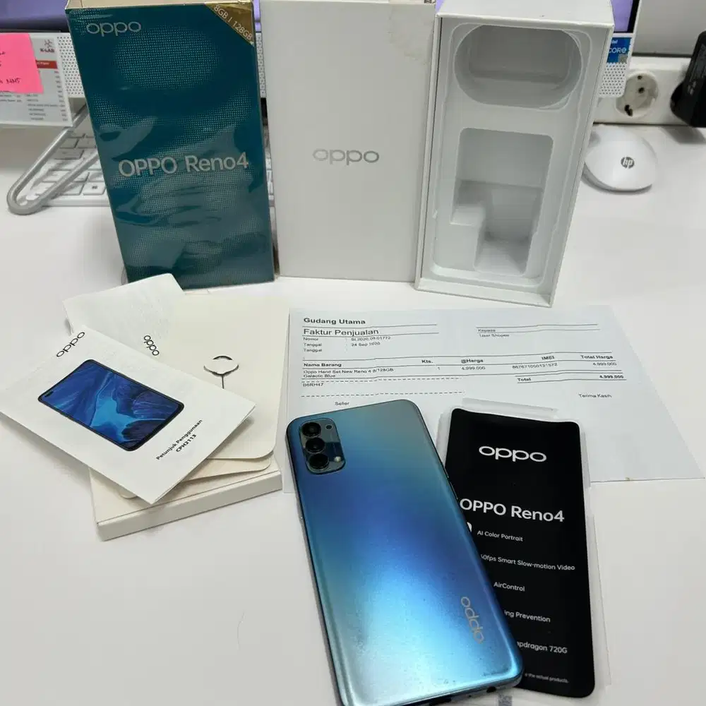OPPO RENO4 8/128GB GALACTIC BLUE