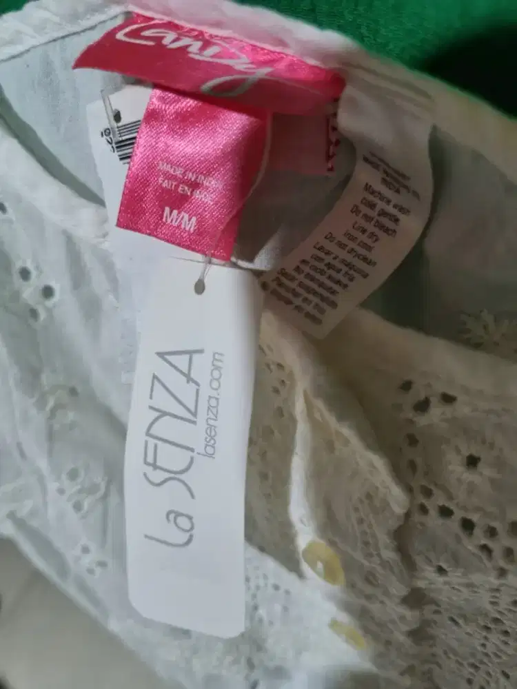 (BARU) Sleepwear La Senza Candy Size M Putih Baju Tidur