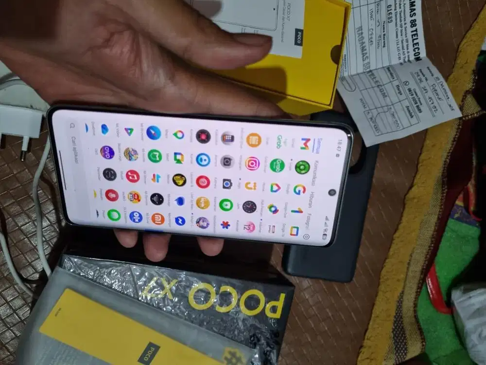 Xiaomi Poco x7 5g 8/256 Fullset siapa cepat aja garansi resmi on