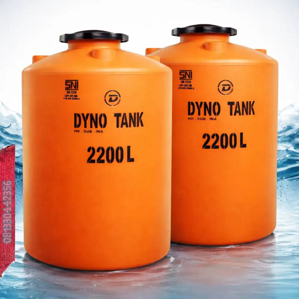 Tandon air/Toren 2200lt Murah DYNO TANK Gratis Kirim Gaes