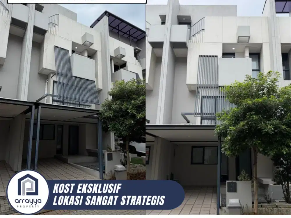 DIJUAL KOST-AN EKSKLUSIF FULL FURNISH LOKASI STRATEGIS DI BSD CITY (ENB378)