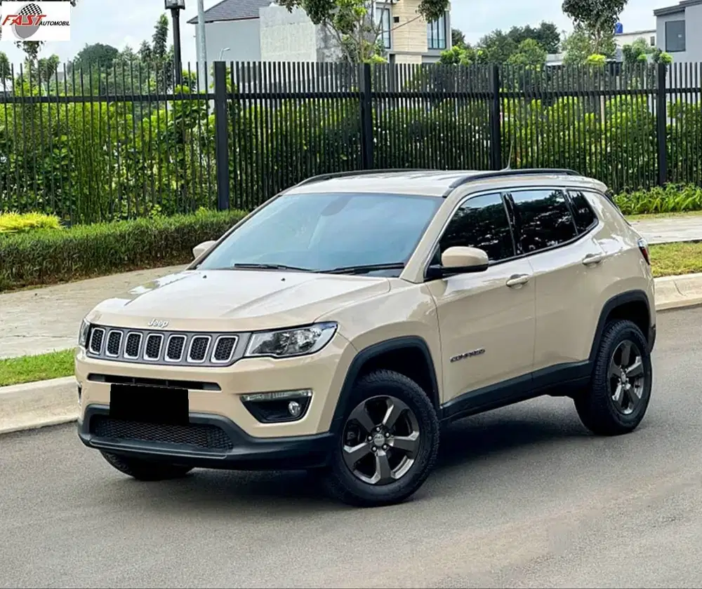 JEEP COMPASS LONGITUDE 2018 TURBO LOW KM.45RB & PAJAK PANJANG