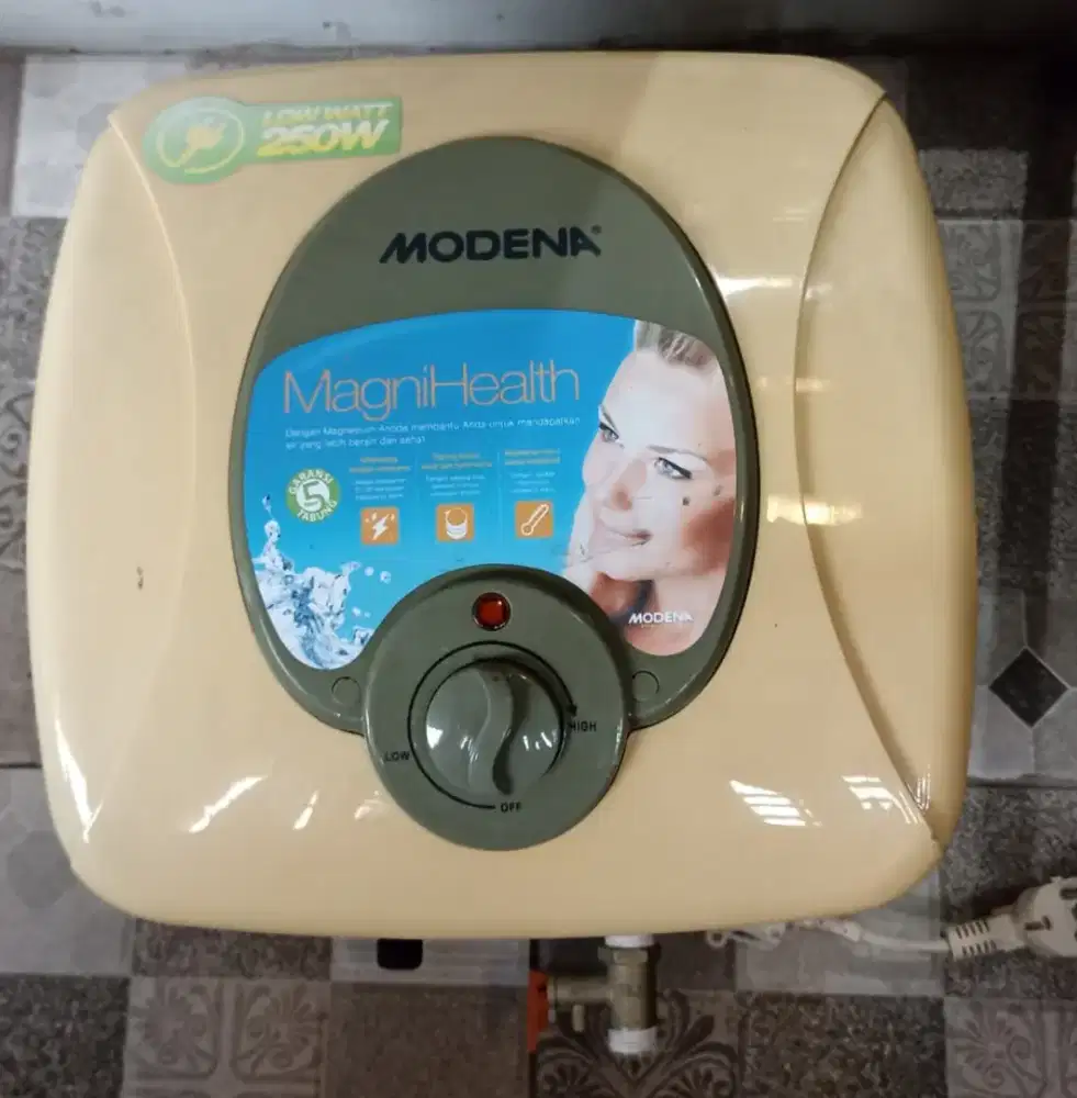 Water heater modena bekas 10 liter 250 watt