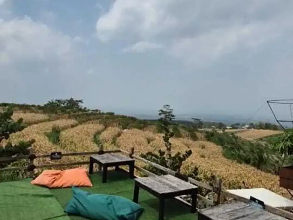 HARGA TURUN & SERIUS JUAL, TINGGAL MELANJUTKAN OPERASIONALNYA HIDDEN GEM, CAFE RESTO ALAM DENGAN VIEW PEGUNUNGAN TERBAIK DI KEDIRI