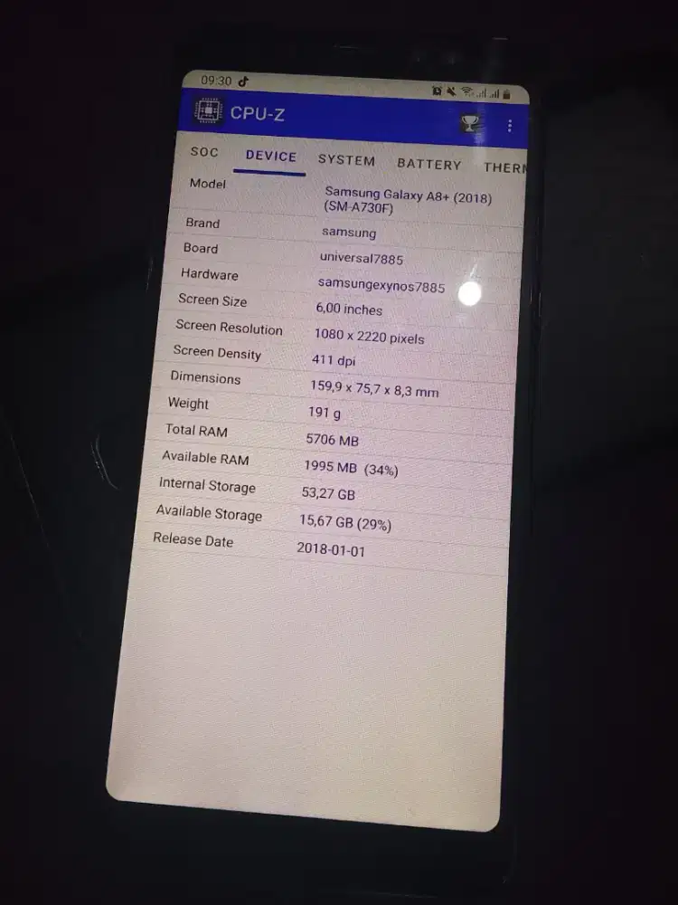 Samsung A8 plus (A730)