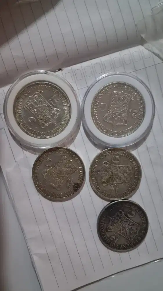 5 keping 2½ g wilhelmina campur