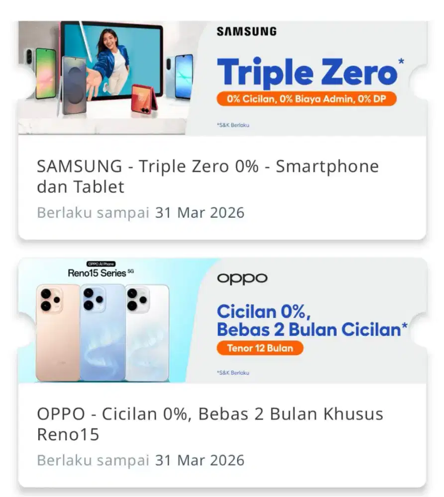 promo thr dan bunga ringan