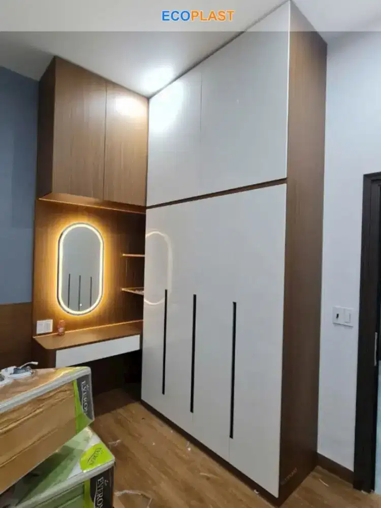 Lemari Pakaian Baju Custom Termurah Lampung