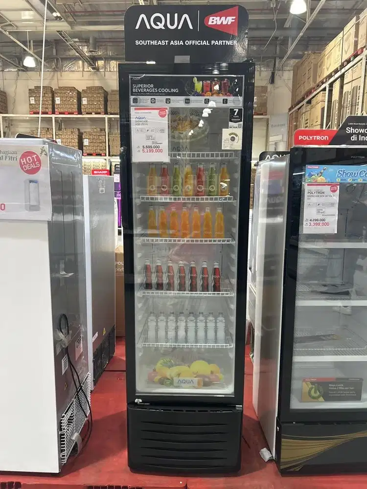 Hanya Di lottecapital SHOWCASE AQUA 261VL murah kredit dp 0rp