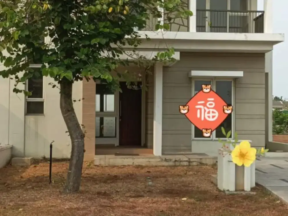 Disewa Rumah 2 Lantai di Suvarna Sutera Ada Kanopi Siap Huni