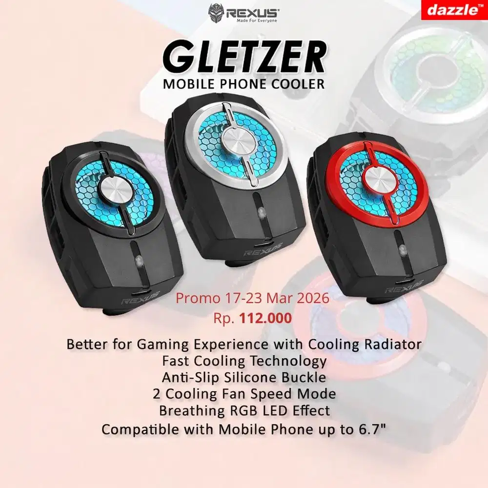 Coolerphone Rexus BM01 Silver