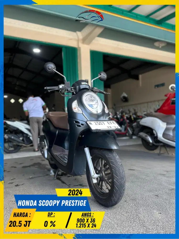 HONDA SCOOPY PRESTIGE 2024 MONGGO GAAS POLL MASZEHH HIKMAH MOTOR KEPUH