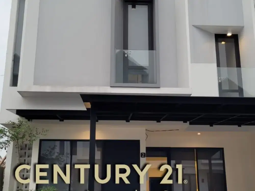 Rumah modern minimalis scandinavian di Serpong BSD PR 11591