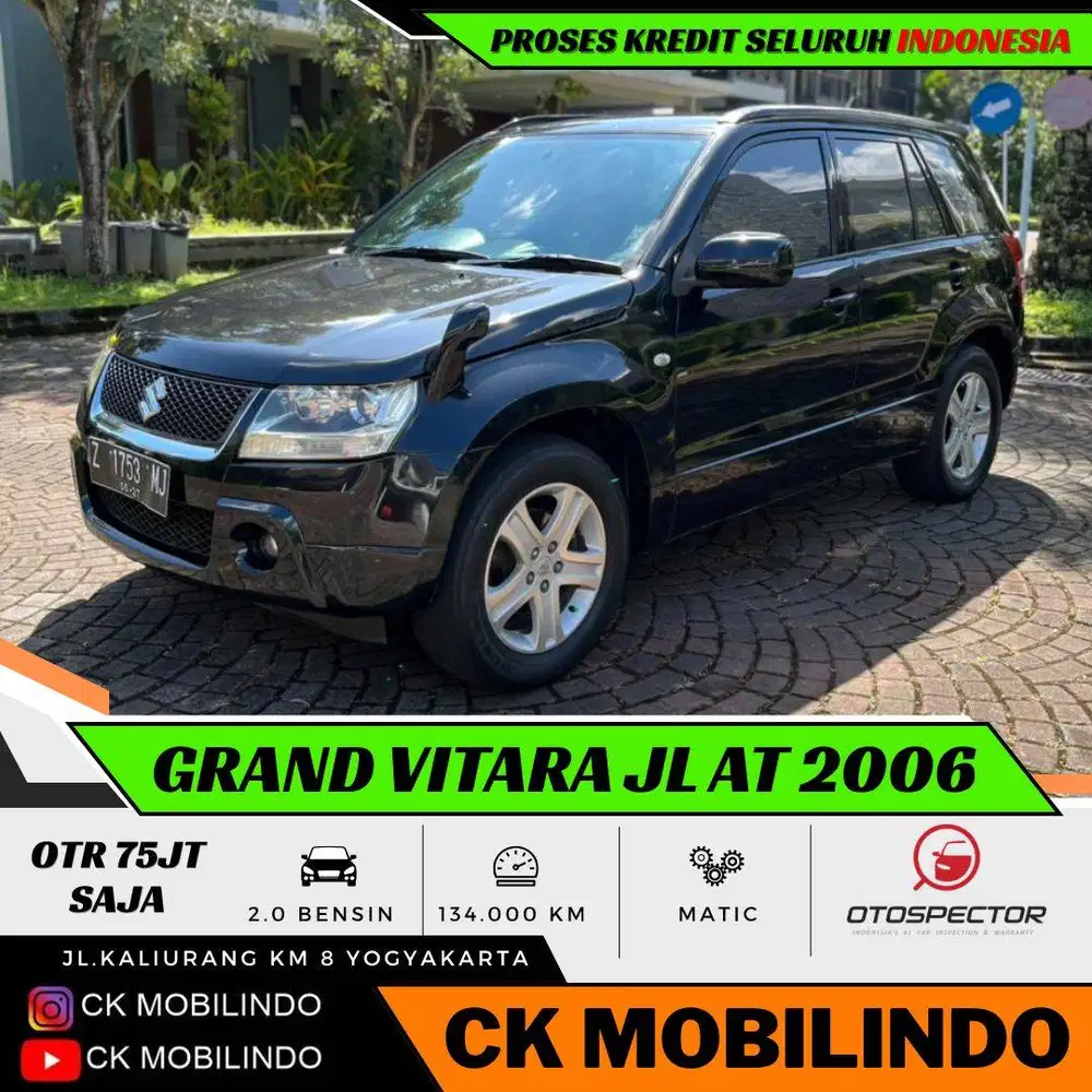 Suzuki Grand Vitara JLX Matic 2006 ORISINIL DP minim Crv