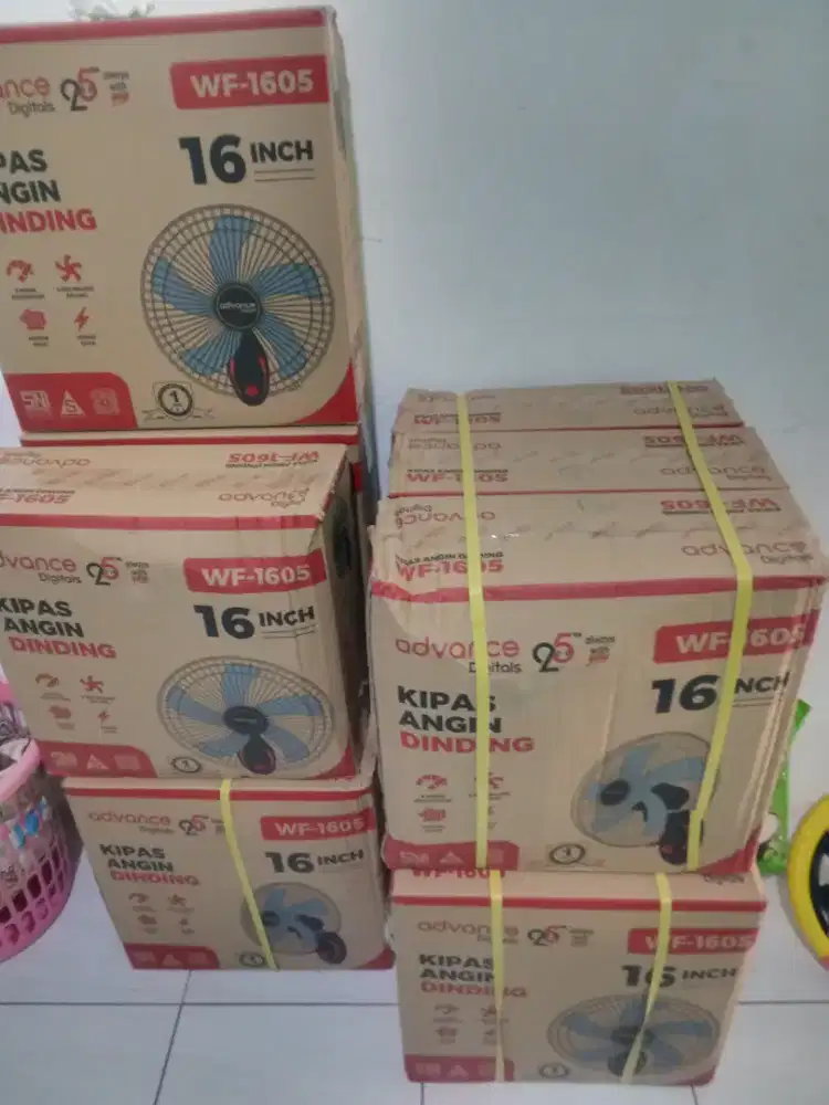 Kipas angin dinding advance 100% baru